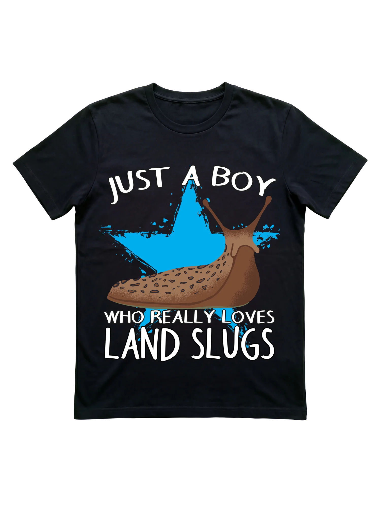 Just a Boy Who Really Loves Land Slugs Shirt